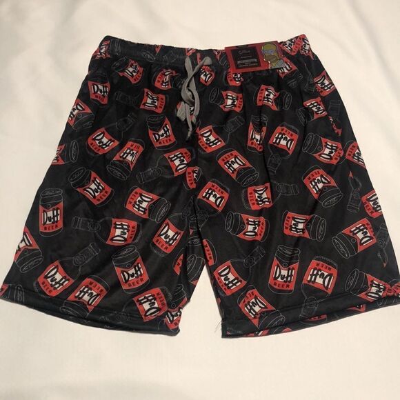 The Simpsons Sleep Shorts Mens Medium - Picture 1 of 2